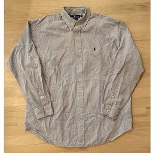 Ralph Lauren Blake long sleeve button down size L